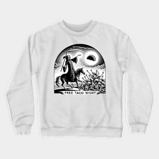 Free Taco Night Crewneck Sweatshirt